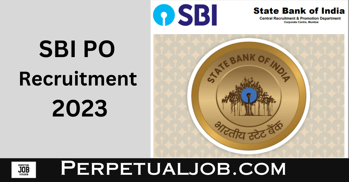 SBI PO Recruitment 2023