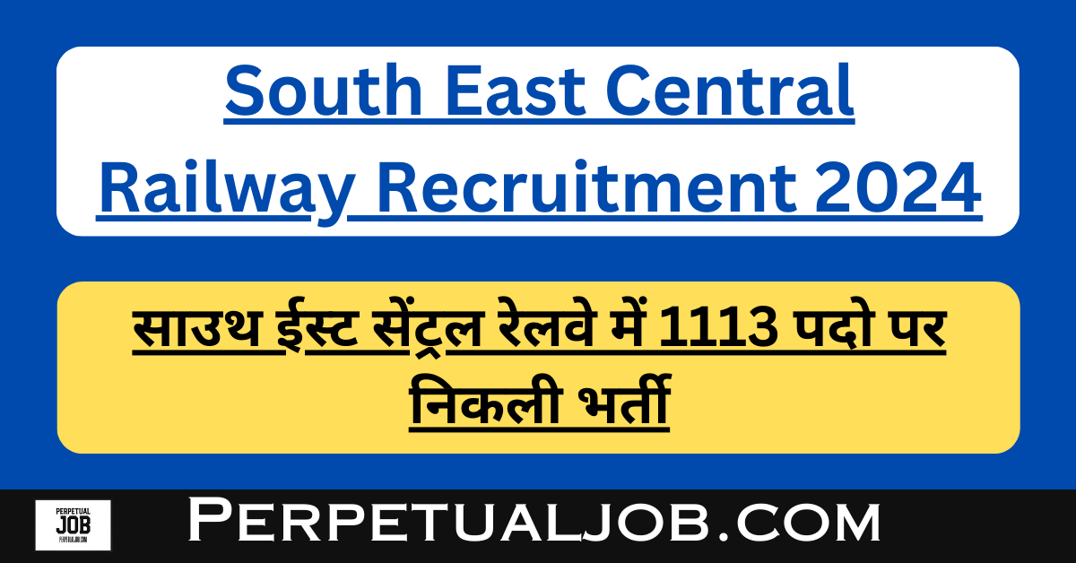 Secr Railway Apprentice Recruitment 2024 Apply Now 