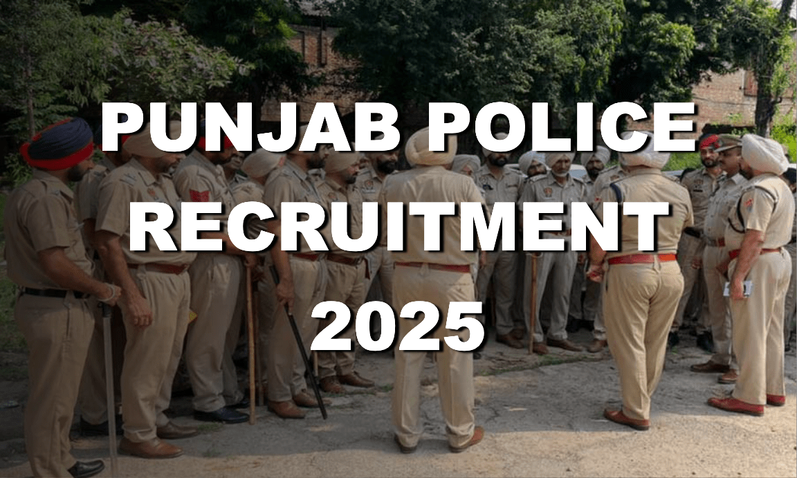 Punjab Police Constable Recruitment 2025 - Apply for 1746 Vacancies in District & Armed Police Cadre